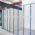 El PVC cubrió el precio aislado de la puerta del taller de la cerca de la separación del almacén para la venta fábrica